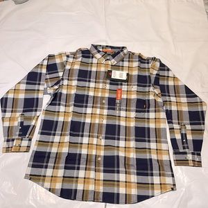 NWT Walls Long Sleeve Button Down Shirt